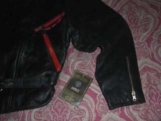 vintage 1988 AVIREX USA Leather Flight Motorcycle Jacket NEW NOS nwt $ 