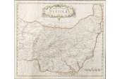 Antique Robert Morden Suffolk Map 1722 England Topography  