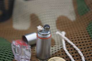 NAGATAC EVO Waterproof Survival Peanut Petrol Lighter stainless steel 