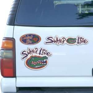  Florida Gators 3 Pack Swamp Life Large Magnet Set 