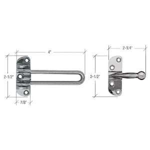   Lock with Ball End Swing Loop Keeper by CR Laurence