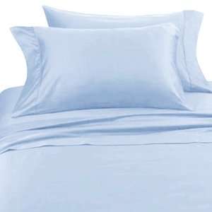  Solid Blue Hotel Spa Collection 300TC Sheet Set