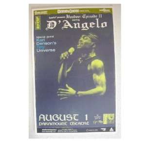 Angelo Handbill Poster D Angelo D angelo 