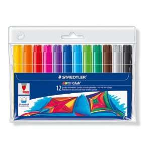  Noris Club Jumbo Colouring Markers Set of 12 Toys & Games