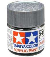 Tamiya 81011 X 11 Chrome Silver Acrylic Paint Gloss  