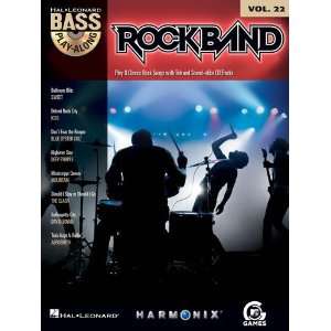  Rock Band   Bass Play Along Volume 22 Musical Instruments