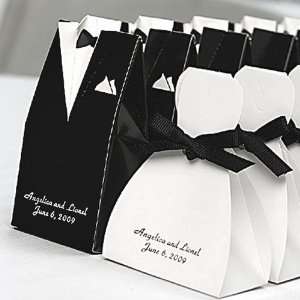  Tuxedo And Wedding Gown Favor Boxes Health & Personal 