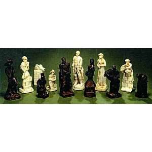  Alamo Crushed Stone Chess Pieces Toys & Games