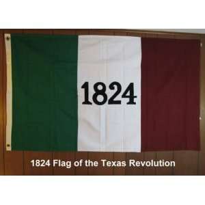  Cotton Alamo 1824 Texas History Flag 3x5 Foot Patio, Lawn 