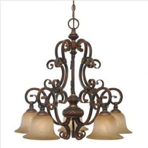   Alante Traditional / Classic Five Light Chandelier from the Alante