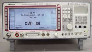 Tektronix/Rohde & Schwarz CMD 80 Digital Radio Test Set  