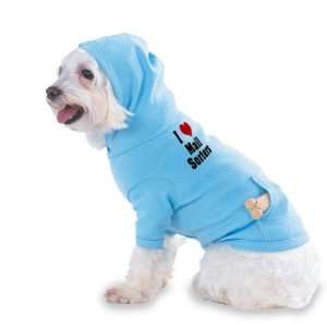 Love/Heart Mail Sorters Hooded (Hoody) T Shirt with pocket for your 