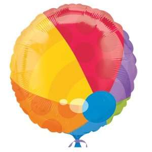  Lets Party By Beach Ball Foil Balloon 