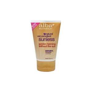 Alba Natural Very Emollient Sunless Tanning Lotion 4 oz. Cream
