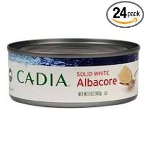 Cadia Solid White Albacore Tuna, 5 Ounce Grocery & Gourmet Food