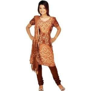   Salwar Kameez Suit with Mirrors   Pure Cotton 