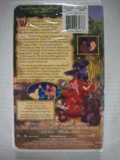 Walt Disney Tarzan Childrens VHS Tape 786936089868  
