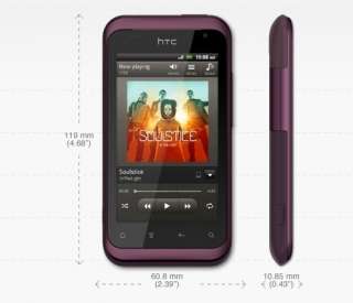 NEW Unlocked HTC Rhyme 3.7 Android 1G CPU 5M Camera 4G ROM   Purple 