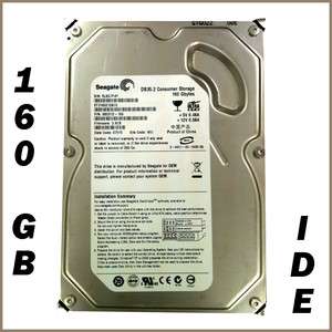 Seagate 160 GB ST3160212ACE IDE Desktop Computer Internal Hard Drive 