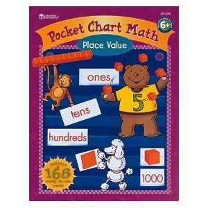  Pocket Chart Math Place Value, Ages 6+ Toys & Games