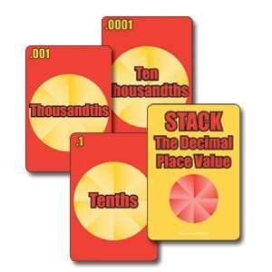  Stack the Decimal Place Value (Grade Levels 4 & Up) Toys 