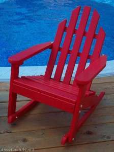 Childrens Adirondack Swing   New, Weatherproof  