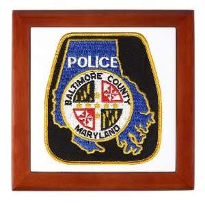  Baltimore County PD Police officer Keepsake Box by 