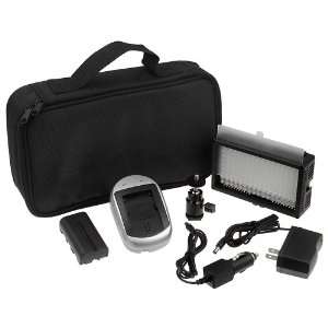 Fotodiox Pro LED 144AS, Video LED Light Kit, with Dimmable and Color 