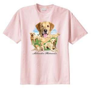Yellow Lab Labrador Lawn Dog T Shirt S  6x  