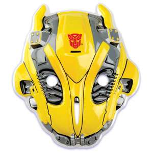 Transformers Bumble Bee Mask Pop Top Cake Placs NEW  