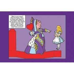   Art Alice in Wonderland The Queen of Hearts   17233 9