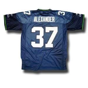  Sean Alexander Repli thentic NFL Stitched on Name and 