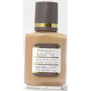 Maybelline Finish Matte Water Based Liquid Makeup Foundation 1 oz   #4 