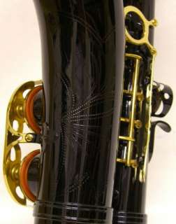 Black/Gold Alto Saxophone w Wonderful Versatile Case  