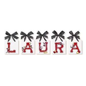  Personalized Name Tiles   Cheerleader 