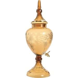   Tuscan Villa Collection 31 High Amber Apothecary Jar