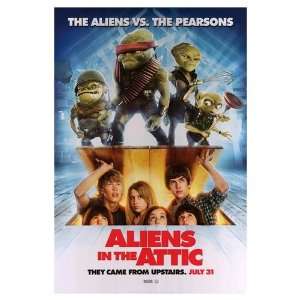  Aliens in the Attic Original Movie Poster, 27 x 40 (2009 