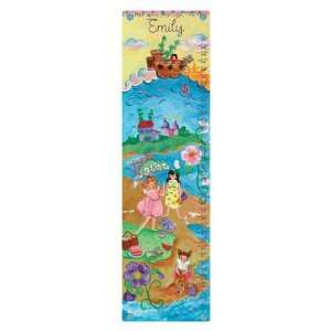  Oopsy Daisy By the Sea Girl Personalized Growth Chart 