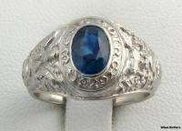 1929 West Point Academy Genuine Sapphire Tiffany & Co. Class Ring 