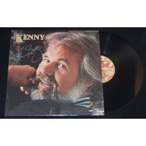 Kenny Rogers The Gambler   Kenny   Signed Autographed   Record Album 