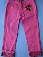 Abbey Dawn Pink Capri Jean Shorts  183  