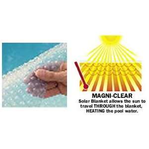  Above Ground Magni clear Solar Blanket 12 mil  15 x 30 