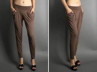 NEW HOLLYWOODStylish Slim Drape Pocket Harem Long Pants  