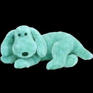  TY Beanie Buddy   DIDDLEY the Green Dog Toys & Games