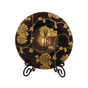  Dale Tiffany PG80179 Preston Decorative Charger Plate with 