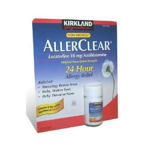 Kirkland AllerClear Loratadine 10 mg Antihistamine Tablets, 300 