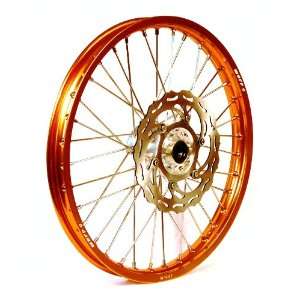  Warp 9 MX Wheels Orange Wheel with Painted Finished (21x1 