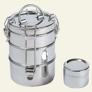  To Go Ware 2 Tier Stainless Steel Food Carrier Sports 