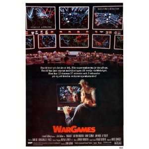  War Games Movie Poster (11 x 17 Inches   28cm x 44cm) (1983 