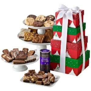 Fairytale Brownies Christmas 4 Box Tower  Grocery 